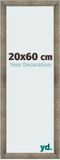 yd. Fotolijst 20x60 cm - MDF - Metaal Vintage - Bologna