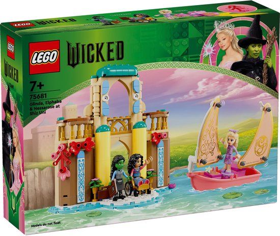 LEGO Wicked Glinda, Elphaba en Nessarose op Shiz University - 75681