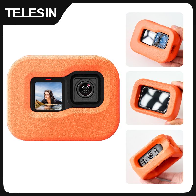 TELESIN Floating Case Waterproof Protective Case Buoyancy Underwater Diving Shell For GoPro