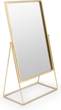 Vtwonen Spiegel op standaard - Zwart - 42.7cm