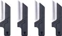 TOOLCRAFT TO-6377928 Reservesnijvlakken Kunststof Kleurloos 80 cm 4 stuks