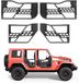 StarTech Latios Buisdeuren voor Jeep Wrangler JK/JKU Unlimited 2007-2018 - Zwart