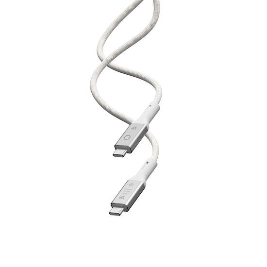 Linq Connects LINQ USB4 PRO USB-C Cable - 1m - 40Gbps, 8K/60Hz, 240W - Grey