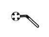 smartLAB Aluminium Extended Mount Fietsstuurhouder
