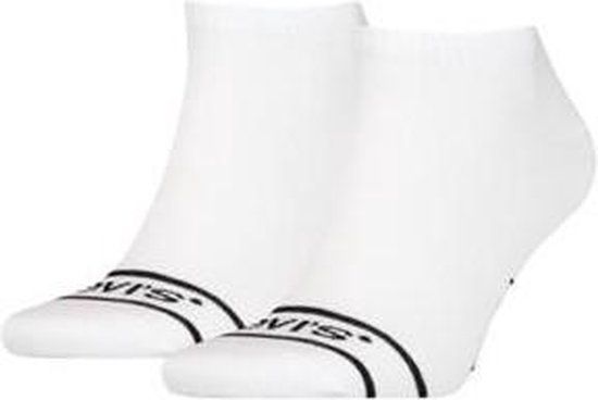 Levi's sokken Low Cut Sport White 2-Pack - 43-46