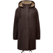 QS Parka Longueur genou femme avec doublure en fausse fourrure