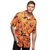 Boland - Shirt Scary pumpkin (L) - Volwassenen - Pompoen - Halloween en Horror