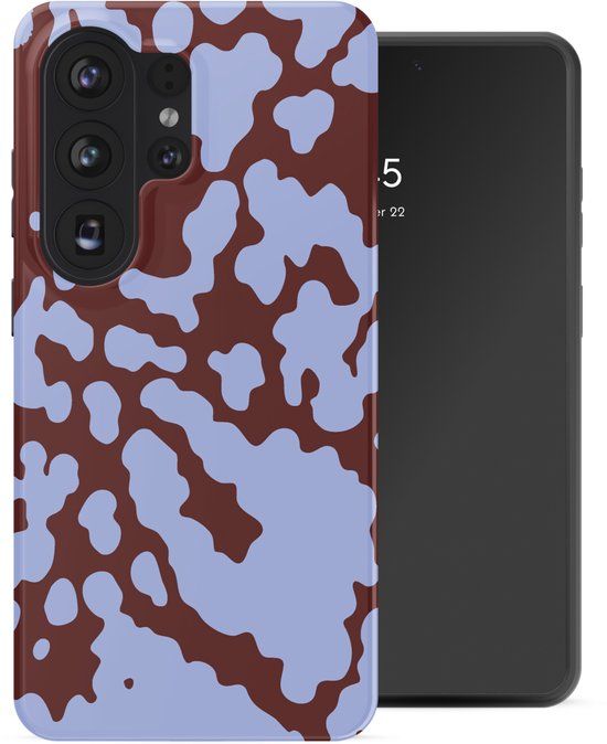 Selencia Hoesje - Geschikt voor Samsung Galaxy S26 Ultra - Backcover met Magnetische Ring - Moo'd Lavender Glow