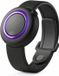O-band Armband Uniseks Zwart Lila Polsdispenser