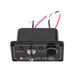 Niiyen Panneau à bascule, 12V Panneau à bascule et fusible, panneau de commutation de pompe de cale à indicateur LED CC Manuel/Arrêt/Automatique pour bateau marine