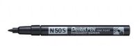 Pentel N50S markeerstift Kogelpunt Zwart