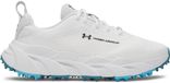 Under Armour Halo Tour SL Chaussures de golf pour femme Blanc Bleu