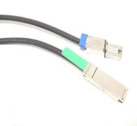 BEMATIK.COM BeMatik - 1 m QSFP + SFF-8436 naar MiniSAS SFF-8088 kabel