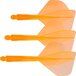 Condor Neon Axe Flight System - Standard Orange - Dart Flights Medium