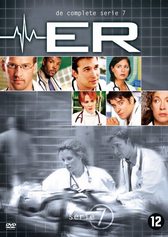 Tv Series E.R. - Seizoen 7 - 3 dvd's