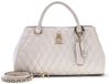 GUESS Tamara Girlfriend Satchel schoudertas Bone crème