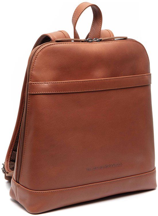 The Chesterfield Brand Tigris Waxed Pull Up Rugzak - Cognac