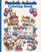 Patriotic Animals Coloring Book: 45 Fun and Easy Patriotic Animal Coloring Pages with Bonus Activities for Kids Ages 5-10