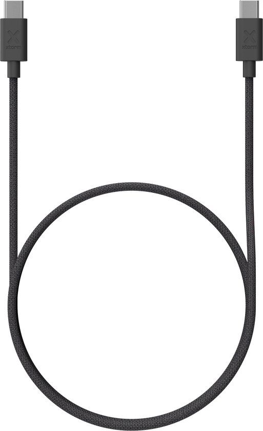 Xtorm Go2 USB-C PD 100W Kabel - 1 Meter - Zwart