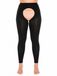 GLAMORY Panty's 'Breeze 60 Ouvert Microfaser Fußlose Strumpfhose' zwart