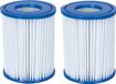 Bestway cartouches filtrantes Flowclear, 1/20 HP, type II, 3 pièces (paquet de 2 pièces)