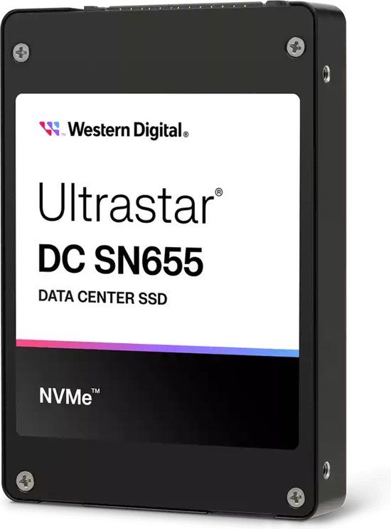 Western Digital Ultrastar DC SN655 3,84 TB U.3 PCI Express 4.0 NVMe 3D TLC NAND