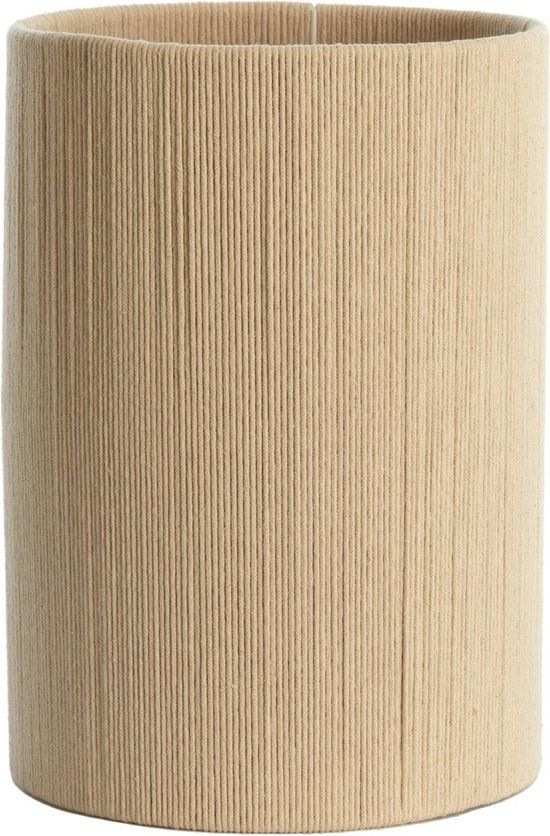 Light & Living Cilinder lampenkap Medan - Beige - 25x25x36cm