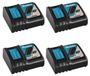 Makita Set van 4 DC18RC opladers
