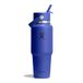 Hydro Flask – Wide Flex Straw Travel Bottle 946 ml (32 oz) – Roestvrij Staal, Lekdicht, Past in de Meeste Bekerhouders – Geïsoleerd 24 Uur Koud – Brede Opening, Geschikt voor IJsklontjes – Capri Blue