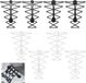 OEM Allecto Premium Elastische Veters Zonder Strikken - 4 Paar - Latex - Any