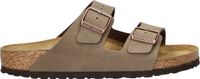 Birkenstock Arizona Slippers Heren Donkerbruin Imitatieleer Maat 40