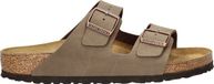 Birkenstock Arizona Slippers Heren Donkerbruin Imitatieleer Maat 40