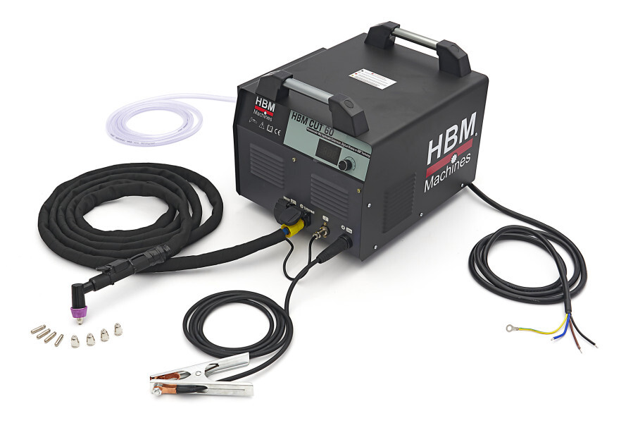 HBM HBM CUT 60 Plasmasnijder Met Ingebouwde Compressor, Digitaal Display en IGBT Technologie - 400 Volt