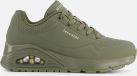 Skechers Uno - Stand On Air - Dames Sneakers - Olijfgroen