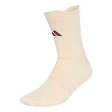 adidas uniseks-volwassene Tennis Crew Socks Cushioned 1 Pair Pack Socks, wonder white/maroon, XXL