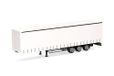 Herpa Lowliner 3-assige oplegger vrachtwagenmodel, schaal 1:87