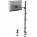 VIVO Stand-V011 Monitor-bureauhouder, 99,1 cm (39 inch) stang, volledig verstelbaar, kantelbaar en draaibaar, voor schermen van 33 tot 81,3 cm (13 tot 32 inch) met VESA-bevestiging, zwart