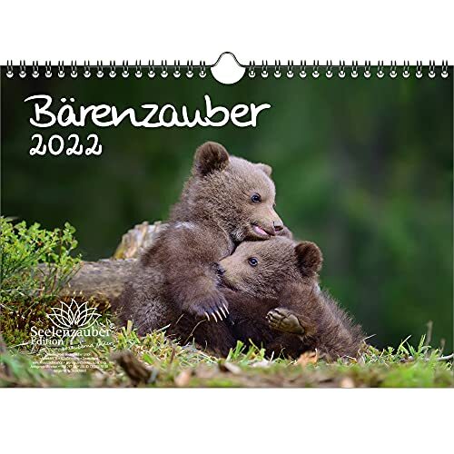 Seelenzauber Berenzauber DIN A4 kalender voor 2022 beren - zielmagie