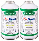 FIXCLIMA 2x GAS VOOR HET BIJVULLEN VAN DE AIRCONDITIONING IN DE AUTO R1234yf