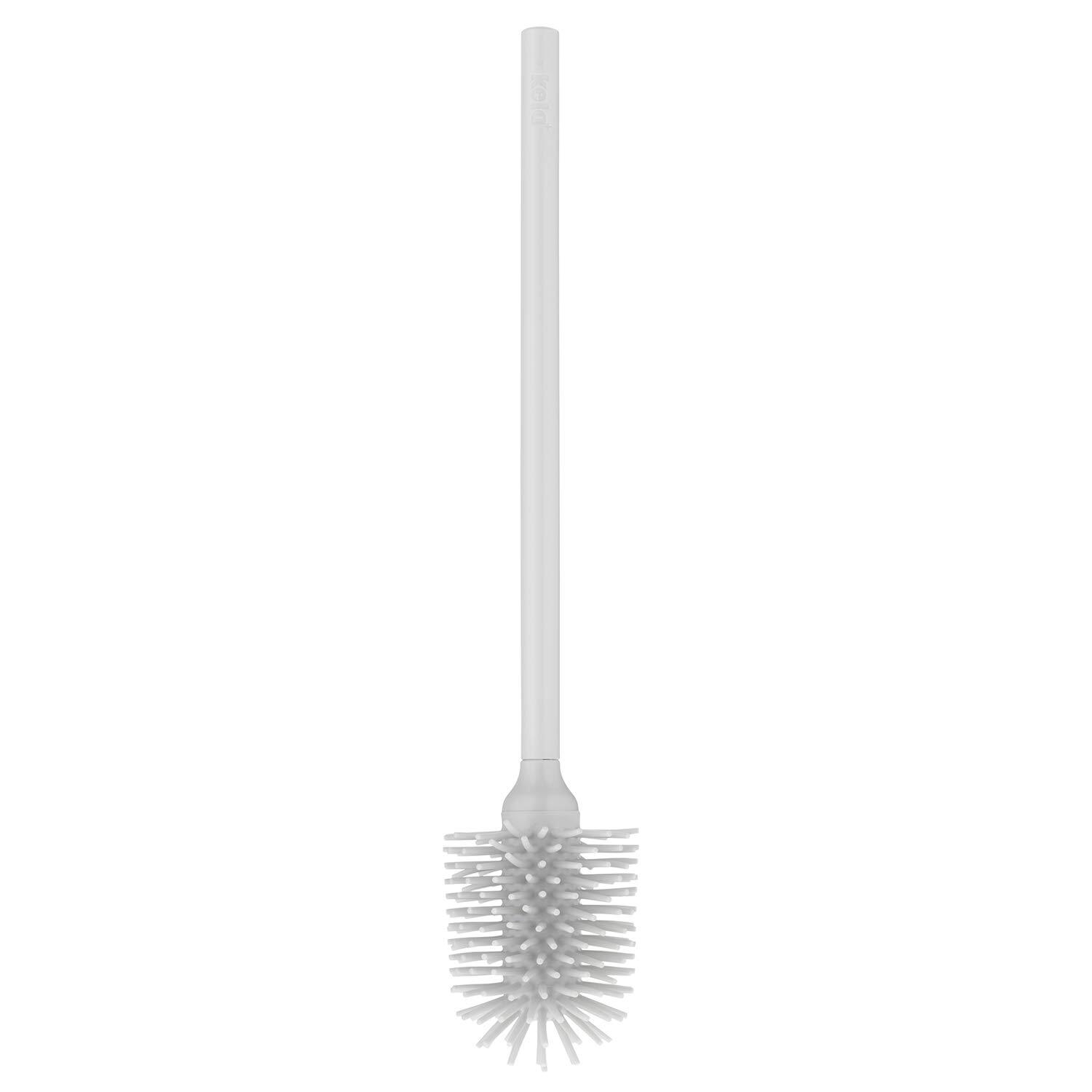 Kela La Brosse toiletborstel, kunststof handvat, silicone grijs