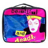 Wet n Wild Disney Villains make-uptas, draagbare cosmetische reisorganisator en -zakje, etui met ritssluiting - Evil Queen geïnspireerd ontwerp
