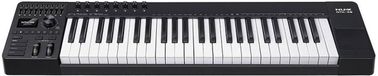 NUX Contrôleur de clavier MIDI - NTK-49 - 49 touches - 9 faders - 8 boutons - Touchpad
