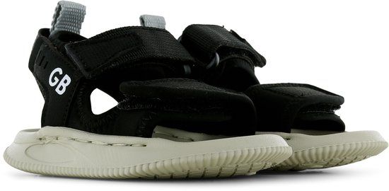 Go Banana's Zwarte Lichtgewicht Sandaal - Sandalen Kind - Jongens - Black - Spandex - Maat 25
