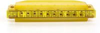 Hohner Translucent Harp C Mondharmonica - Geel