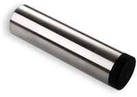 Sotech 2 stuks deurstopper Topper, echt RVS, muurafstand: 120 mm, diameter: 30 mm