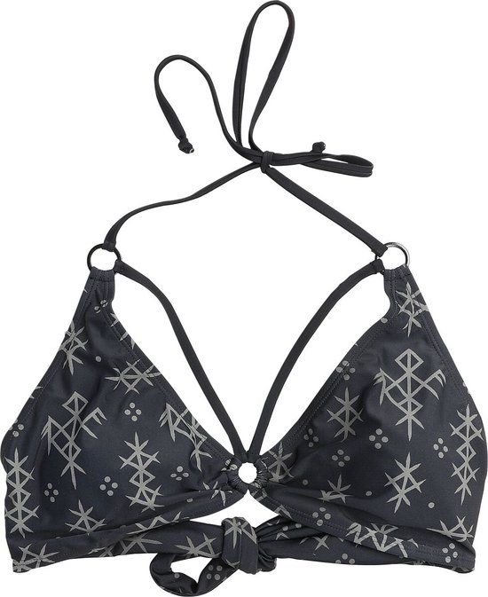 Black Premium by EMP Zwarte bikinitop met print - Dames - S