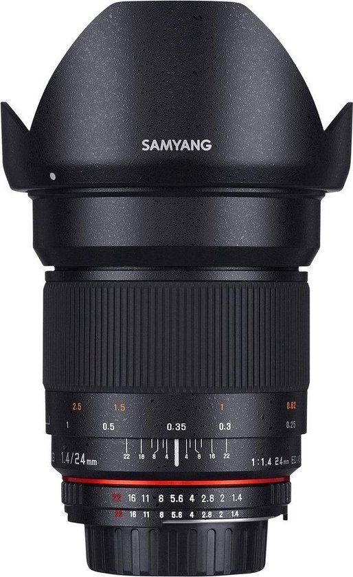 Samyang 24mm f/1.4 ED AS UMC Lens - Sony A Mount - Black