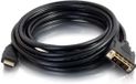 CablesToGo 42514 video kabel adapter 1 m HDMI DVI-D Zwart