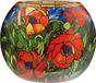 Goebel Louis Comfort Tiffany Vaas Oosterse papaver 26 Artis Orbis Glas 26cm