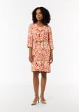 comma Jurk met allover patroon, 42a5, 38